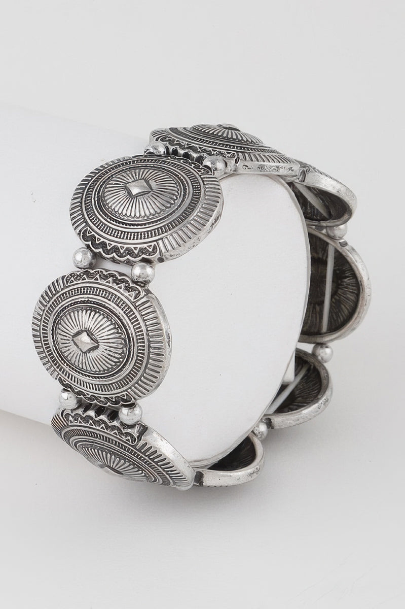 Multi Vintage Plate Cuff Bracelet – Rock N Sport Store