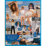 Taylor Swift Collage "On The Beach" on Stretched Canvas