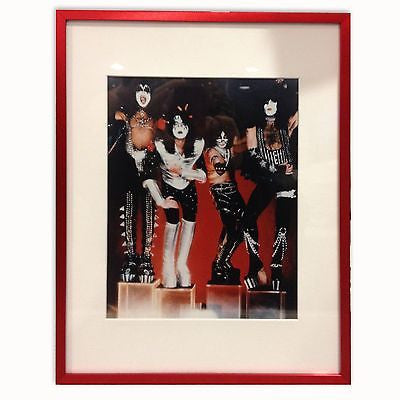 Kiss Rock Band Photo, Framed - Rock N Sports