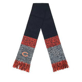 Chicago Bears Scarf, Static Marled Knit