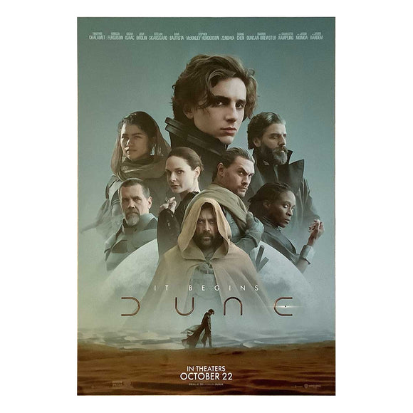 Dune It Begins Movie Poster 13x18