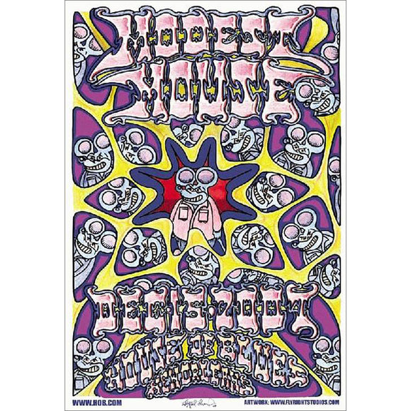 Modest Mouse Poster House Of Blues in New Orleans, 2007