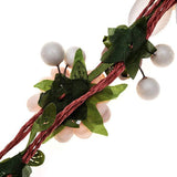 Paper Rope Garland Headdress Headband Simulation Rose Headband Wedding Jewelry