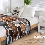 Michael B Jordan Photo Collage All-season Throw Blanket