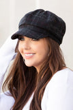 Women's Fashionable Plaid Newsboy Caps
