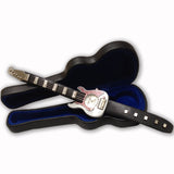 Wrist Rocks Pink Rhinestone Gibson USA Guitar Watch