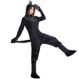 Black Cat Halloween Costume Jumpsuit