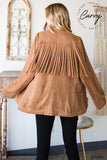 Calgary Western Fringe Blazer Plus Size
