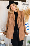 Calgary Western Fringe Blazer Plus Size