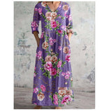 Women's Clothing Loose Fashion Printing Dress