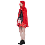 Womens Little Red Riding Hood Bloodstained Costume
