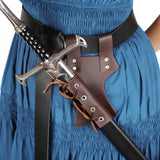 Leather Tie Rope Sword Viking Renaissance Shield Fixture