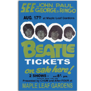 The Beatles Toronto Concert Poster, 1966