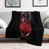 Kiss Band  - Demon All-season Throw Blanket