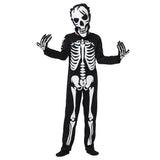 Kids Glow in the Dark Skeleton Halloween Costume – Ages 3–10