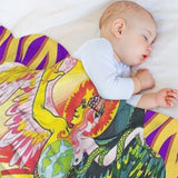 Incredible String Band - Most Psychedelic Album Cover Ever Throw Blanket