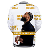 Trendy nipsey hussle casual 3D baseball uniform