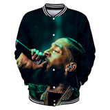 Trendy nipsey hussle casual 3D baseball uniform