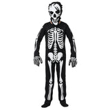Kids Glow in the Dark Skeleton Halloween Costume – Ages 3–10