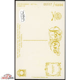 Warren Spahn Signed Perez-Steele Postcard JSA