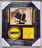 Ed Sheeran Signed Album “Subtract” Framed CD Booklet JSA COA