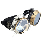 Handmade Victorian Steampunk Goggles with Loupe