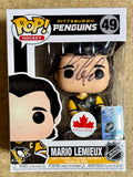 Mario Lemieux Signed Pittsburgh Penguins Funko Pop! JSA COA