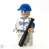 #17 Ohtani LA Dodgers Baseball Player Minifigurine (White Uniform)