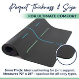 Eco Balance Yoga Mat- 5mm