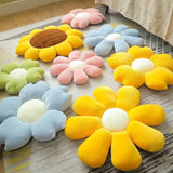 Plush Flower Pillow Stuffed Sunflower Cushion Dorm Gift
