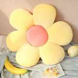Plush Flower Pillow Stuffed Sunflower Cushion Dorm Gift