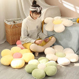 Plush Flower Pillow Stuffed Sunflower Cushion Dorm Gift