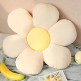 Plush Flower Pillow Stuffed Sunflower Cushion Dorm Gift