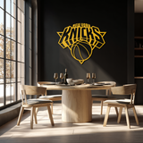 New York Knicks Basketball Logo Metal Wall Art