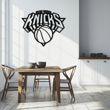 New York Knicks Basketball Logo Metal Wall Art