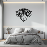 New York Knicks Basketball Logo Metal Wall Art