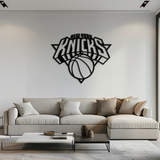 New York Knicks Basketball Logo Metal Wall Art
