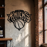 New York Knicks Basketball Logo Metal Wall Art