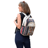Handmade Cotton and Hemp Tree of Life Backpack