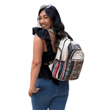 Handmade Cotton and Hemp Tree of Life Backpack