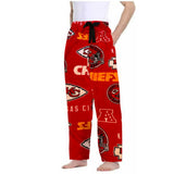 Mens Ultra Plush Kansas City Chiefs Lounge Sleep Pants (SM)