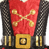Girls Pirates Of The Caribbean Costume Sequin Dress Halloween