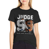 Aaron Judge Number Portrait T-Shirt