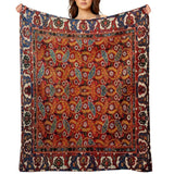 Paisley Boho Multi-functional Throw Blanket