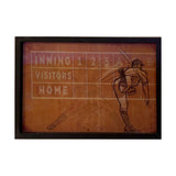 3D Holographic Framed Baseball Pitcher Wall Art