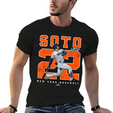 Juan Soto New York Baseball Number & Portrait MLB T-Shirt