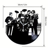 Beatles Vinyl Record Wall Clock