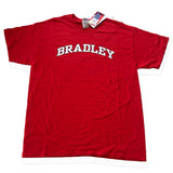 Mens Red Bradley University T-shirt LG