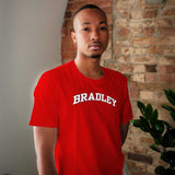 Mens Red Bradley University T-shirt LG
