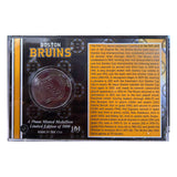 Boston Bruins Silver-Plated Medallion Coin Card Limited Edition
